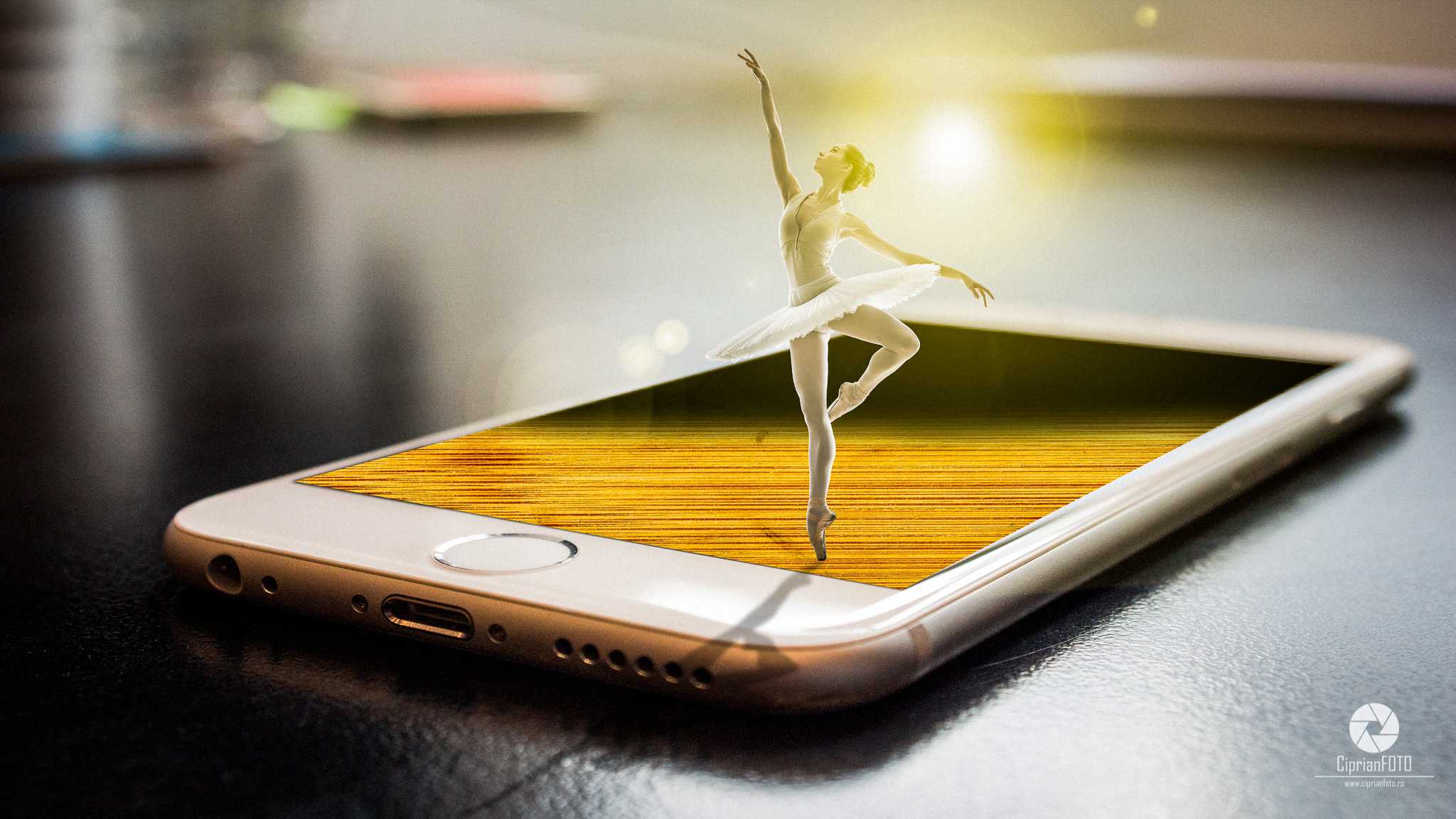Artistic 3D Pop Out Effect Ballerina, Photoshop Manipulation Tutorial, CiprianFOTO