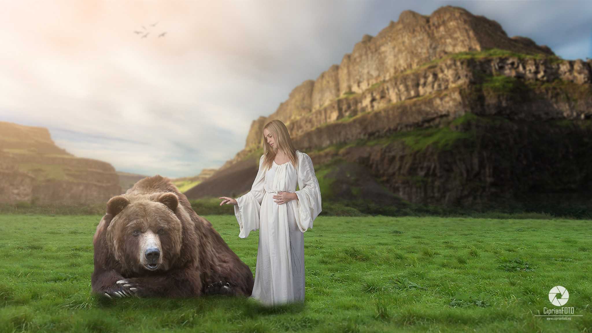 Fantasy Bear, Photoshop Manipulation Tutorial, CiprianFOTO