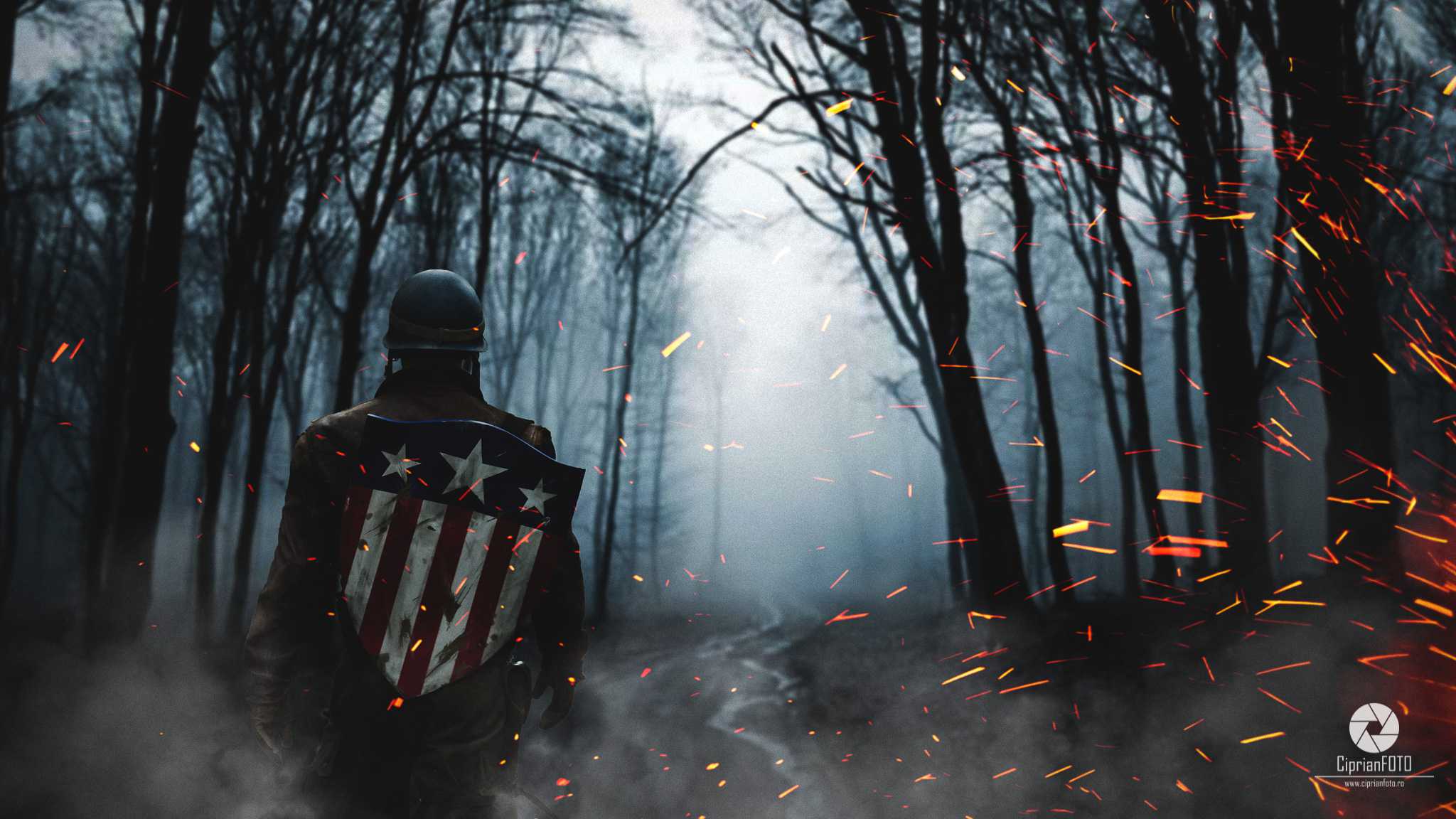 The War Is Over, Photoshop Manipulation Tutorial, CiprianFOTO